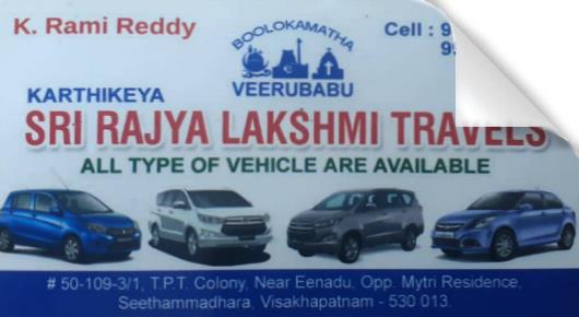 karthikeya Sri Rajya Lakshmi Travels Seethammadhara in Visakhapatnam Vizag,Seethammadhara In Visakhapatnam, Vizag