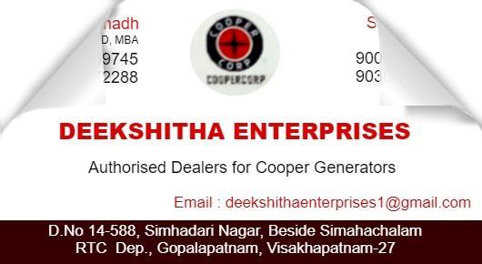 Deekshitha Enterprises in Visakhapatnam Vizag,Gopalapatnam In Visakhapatnam, Vizag