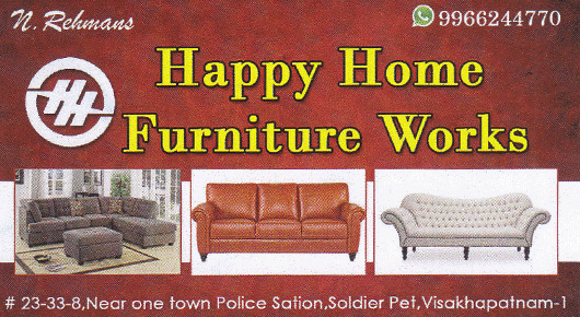 Happy home enterprises suryabagh household items in vizag visakhapatnam,suryabagh In Visakhapatnam, Vizag