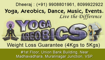 Yoga Aerobics Water Aerobics Muralinagar in vizag visakhapatnam,Murali Nagar  In Visakhapatnam, Vizag