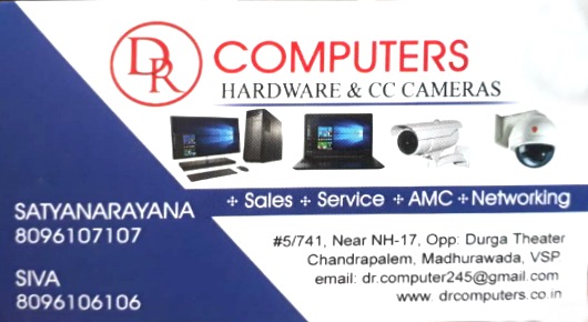 DR Computers Laptops CC Cameras Madhurawada in Visakhapatnam Vizag,Madhurawada In Visakhapatnam, Vizag