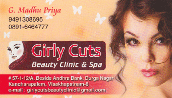 Girls Curly Cuts in visakhapatnam,kancharapalem In Visakhapatnam, Vizag