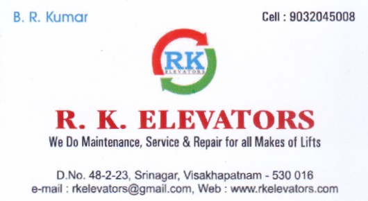 RKElevators Akkayapalem,Srinagar In Visakhapatnam, Vizag