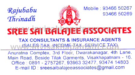 sri sa balajee associates dwarakanagar 13,Dwarakanagar In Visakhapatnam, Vizag