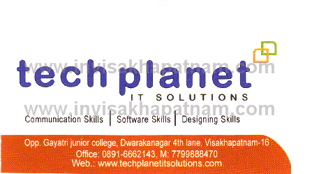 tech planet it solutions dwarakanagar 15,Dwarakanagar In Visakhapatnam, Vizag