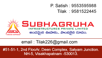 Subhagruha Infrastructures Pvt Ltd real estate in vizag visakhapatnam plots lands apartments available,Satyam Junction In Visakhapatnam, Vizag