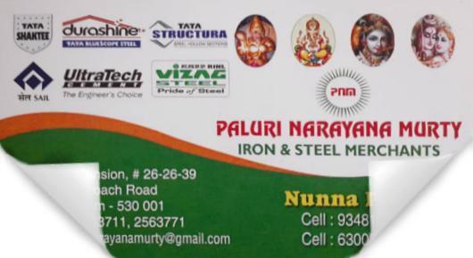 Paluri Narayana Murty in Visakhapatnam Vizag,Harbour Road In Visakhapatnam, Vizag