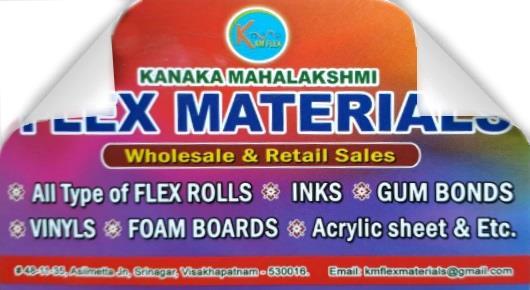 Kanaka Mahalakshmi Flex Materials Srinagar in Visakhapatnam Vizag,Srinagar In Visakhapatnam, Vizag