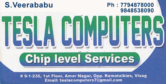 Tesla Computers Ramatalkies in Visakhapatnam Vizag,Ramatalkies In Visakhapatnam, Vizag