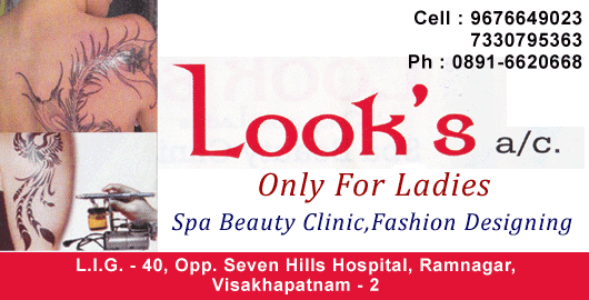 Looks AC Only for Ladies Ramnagar in Visakhapatnam Vizag,Ramnagar In Visakhapatnam, Vizag