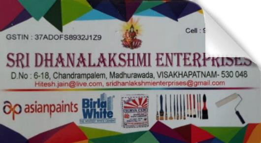 sri Dhanalakshmi Enterprises paints shop madhurawada chandrampalem visakhapatnam vizag,Madhurawada In Visakhapatnam, Vizag