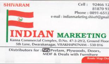 Inidian Marketing in visakhapatnam,Dwarakanagar In Visakhapatnam, Vizag