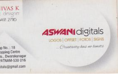 Aswani Digitals in visakhapatnam,Dwarakanagar In Visakhapatnam, Vizag