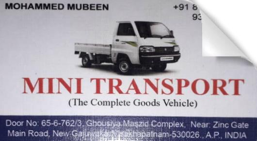 mini transport goods vehicle transport service new gajuwaka in visakhapatnam vizag,New Gajuwaka In Visakhapatnam, Vizag