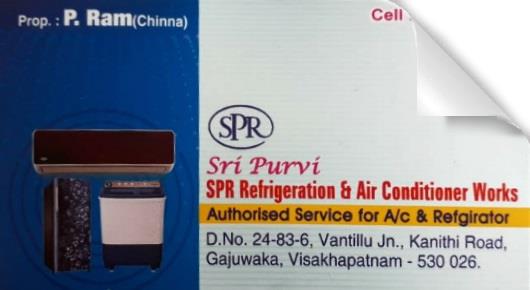 Sri Purvi Refrigeration Air conditioners dealers gajuwaka visakhapatnam vizag,Gajuwaka In Visakhapatnam, Vizag