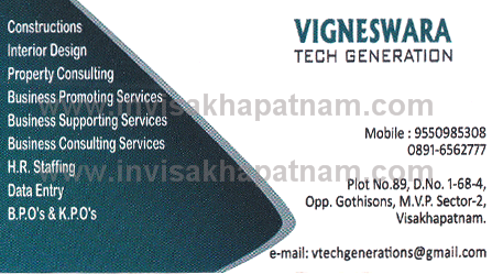 Vigneswara Tech Generation MVP Colony,MVP Colony In Visakhapatnam, Vizag