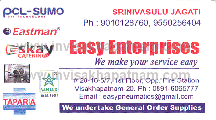 Easy Enterprises Opp Fire Station,Visakhapatnam In Visakhapatnam, Vizag
