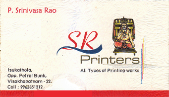 SR Printers Isukathota in vizag visakhapatnam,Isukathota In Visakhapatnam, Vizag