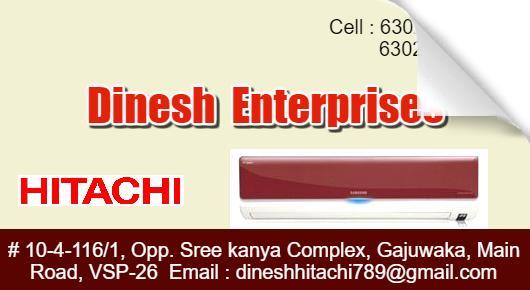 Dinesh Enterprises Air Conditioners Hitachi Gajuwaka in Visakhapatnam Vizag,Gajuwaka In Visakhapatnam, Vizag
