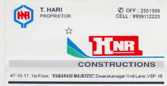 HNR Constructions in Visakhapatnam,Dwarakanagar In Visakhapatnam, Vizag