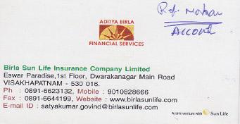 Aditya Birla Financial Service in Visakhapatnam,Dwarakanagar In Visakhapatnam, Vizag