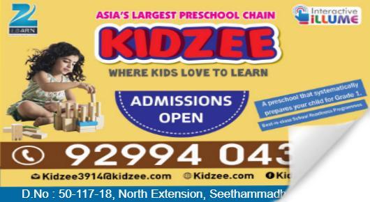 Kidzee Seethammadhara in Visakhapatnam Vizag,Seethammadhara In Visakhapatnam, Vizag