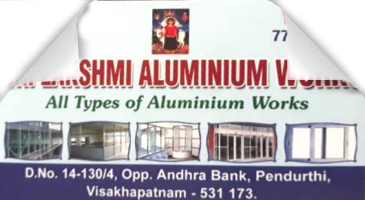 Sri Lakshmi Aluminium Works Pendurthi in Visakhapatnam Vizag,Pendurthi In Visakhapatnam, Vizag