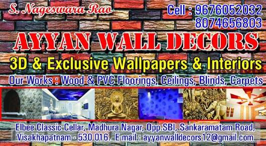 Ayyan Amazing Decors Madhura Nagar in Visakhapatnam Vizag,madhuranagar In Visakhapatnam, Vizag