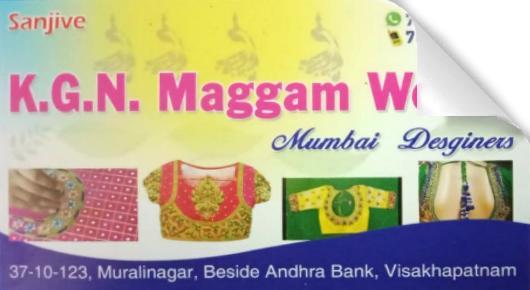 KGN Maggam Works Mumbai Designers Muralinagar in Visakhapatnam Vizag,Murali Nagar  In Visakhapatnam, Vizag