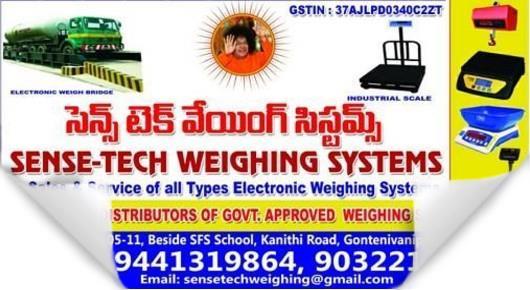 Sense Tech Weighing Systems Gajuwaka in Visakhapatnam Vizag,Gajuwaka In Visakhapatnam, Vizag