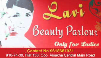 lavi beauti parlour only for ladies visakha centeral main road vizag visakhapatnam,Jagadamba In Visakhapatnam, Vizag