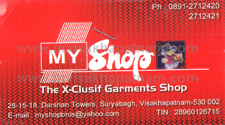 MyShop Suryabagh,suryabagh In Visakhapatnam, Vizag
