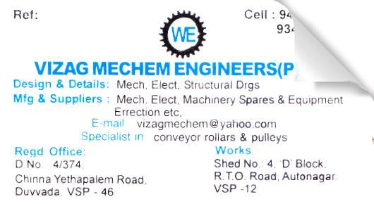 Vizag Mechem Engineers Autonagar in Visakhapatnam Vizag,Auto Nagar In Visakhapatnam, Vizag