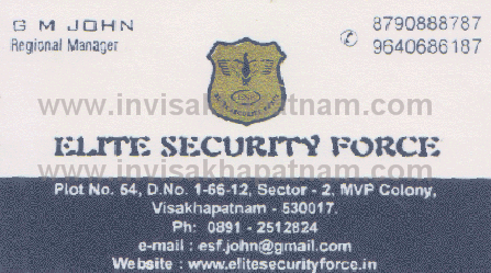 Elite security Force MVPcolony,MVP Colony In Visakhapatnam, Vizag