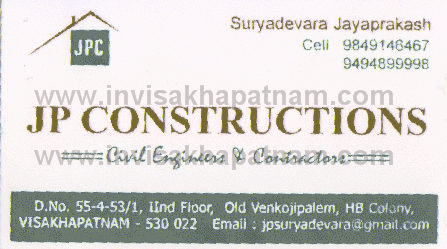 jp constructions venkojipalem,old venkojipalem In Visakhapatnam, Vizag