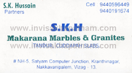 SKH.Makarana marblesAndGranites,Nakkavanipalem In Visakhapatnam, Vizag