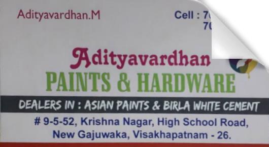 adityavardhan paints hardware asian birla white cement paints near new gajuwaka in visakhapatnam vizag,New Gajuwaka In Visakhapatnam, Vizag