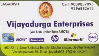 Vijayadurga Enterprises in visakhapatnam,Seethammapeta In Visakhapatnam, Vizag