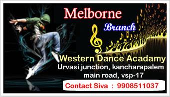 Melborne Dance Institute in visakhapatnam,kancharapalem In Visakhapatnam, Vizag