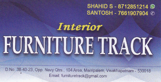 Interior Furniture Track Marripalem in Visakhapatnam Vizag,marripalem In Visakhapatnam, Vizag