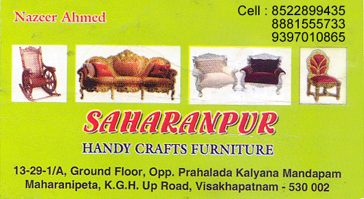 Saharanpur maharanipeta in Visakhapatnam Vizag,maharanipeta In Visakhapatnam, Vizag