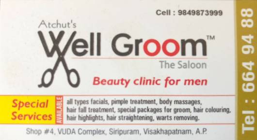 Wellgroom in visakhapatnam,siripuram In Visakhapatnam, Vizag