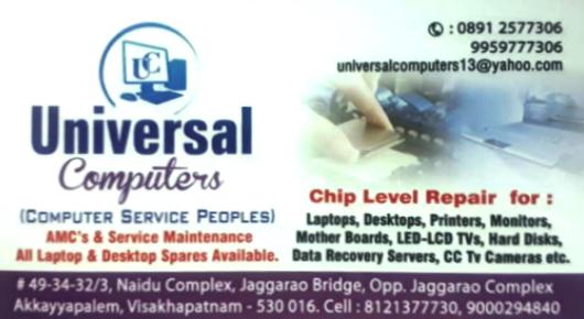 Universal Computers Akkayyapalem Computer sales Services visakhapatnam vizag,Akkayyapalem In Visakhapatnam, Vizag