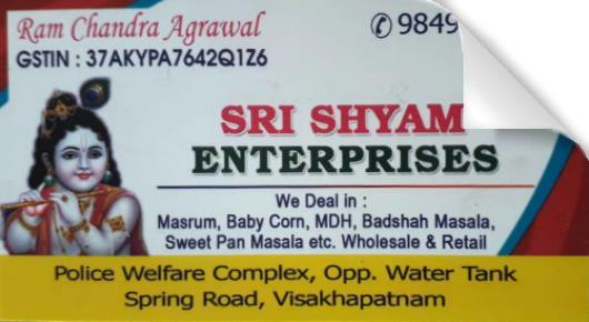 Sri Shyam Enterprises Spring Road in Visakhapatnam Vizag,Spring Road In Visakhapatnam, Vizag