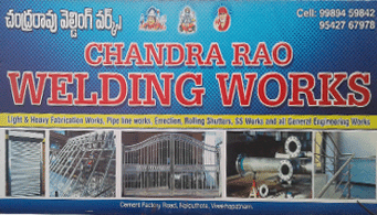 Chandra rao welding works naiduthota vizag visakhapatnam,Naiduthota In Visakhapatnam, Vizag