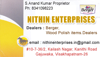 Nithin Enterprises Gajuwaka in Visakhapatnam Vizag,Gajuwaka In Visakhapatnam, Vizag