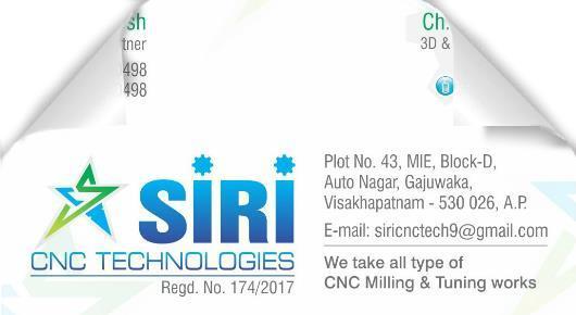 siri cnc technologies cnc milling tuning works in visakhapatnam vizag,Gajuwaka In Visakhapatnam, Vizag