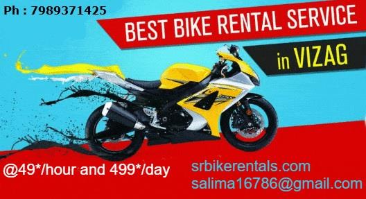 SR Bike Rentals in Visakhapatnam Vizag,Seethammapeta In Visakhapatnam, Vizag