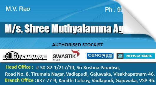 sree mutyalamma agencies tiles wall putty dealer in visakhapatnam vizag,Gajuwaka In Visakhapatnam, Vizag