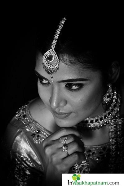 Bridal Makeup airbrush HD Glam look hair styling saree draping subtle makup editorial makeup vizag visakhapatnam